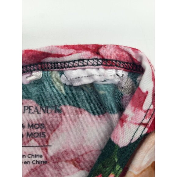 Posh Peanut Baby Girl 18-24M Floral Long Sleeve Twirl Skirt Bodysuit Dress - Picture 8 of 8